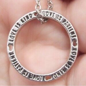 Origami Owl “love is patient love is kind”